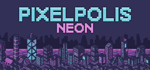 Pixelpolis Neon banner