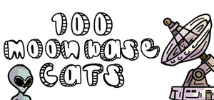 100 Moon Base Cats banner