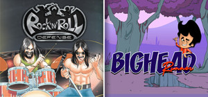 Rock 'N' Roll Defense X Bighead Runner banner