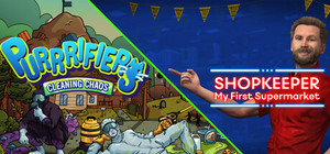 Purrrifiers: Supermarket Shopkeeper Chaos banner