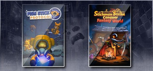 Fish Stick Protocol & Stickman Strikes: Conquer Fantasy World banner