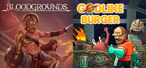 Bloodgrounds + Godlike Burger banner