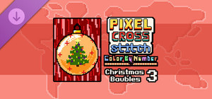 Pixel Cross Stitch - Christmas Baubles Pack 3 banner