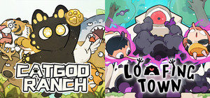 Cat God Ranch + Loafing Town banner