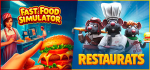 Fast Food Simulator + Restaurats banner