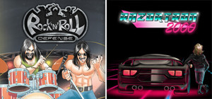 Rock 'N' Roll Defense X Razortron 2000 banner