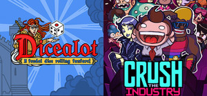 Dicealot + Crush the Industry banner