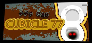 77p egg: Cubicle 77 banner