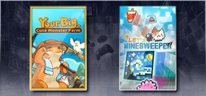 Your Big, Cute Monster Farm & Let's Minesweeper banner
