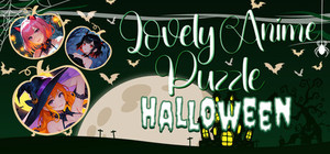 Lovely Anime Puzzle: Halloween banner