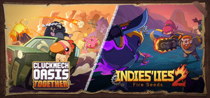 Indies' Lies 2 X Cluckmech Oasis banner