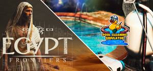 Egypt Frontiers x Pool Cleaning Simulator banner