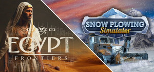 Egypt Frontiers x Snow Plowing Simulator banner