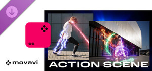 Movavi Video Editor 2026 - Action Scene Pack banner