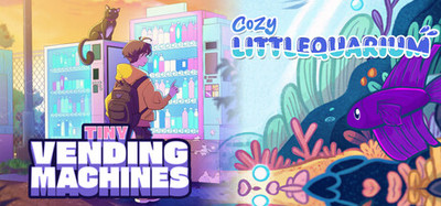 Cozy Littlequarium & Tiny Vending Machines