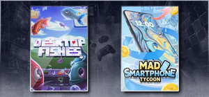 Desktop Fishes & Mad Smartphone Tycoon banner
