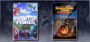 Desktop Fishes & Stickman Strikes: Conquer Fantasy World banner