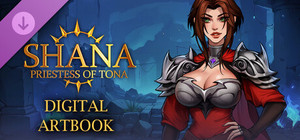 Shana - Priestess of Tona - Digital Artbook banner