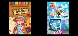 Carefully Stamped & Let's Minesweeper banner