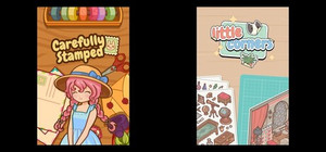 Carefully Stamped & Little Corners banner