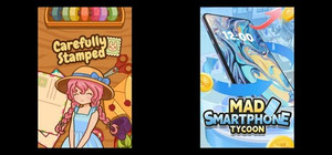 Carefully Stamped & Mad Smartphone Tycoon banner