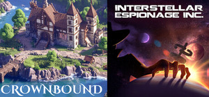 Crownbound X Interstellar Espionage Inc. banner