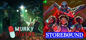 Storebound + Murky Divers banner