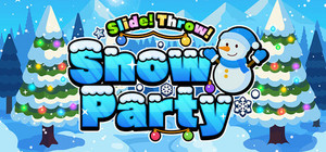 Slide! Throw! Snow Party banner