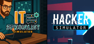 Hacker Simulator and IT Specialist Simulator banner