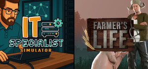 IT Specialist and Farmer's Life banner