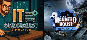 IT Specialist and Haunted House banner