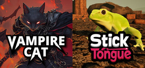 Vampire Cat X Stick Tongue banner