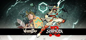 SHINOBI: Art of Vengeance x Wonder Boy: The Dragon's Trap banner