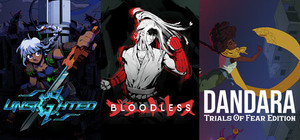 Bloodless X Dandara X Unsighted banner