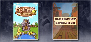 Fluffy Kitchen Saga & Old Market Simulator banner