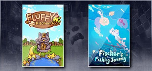 Fluffy Kitchen Saga & Fischer's Fishing Journey banner
