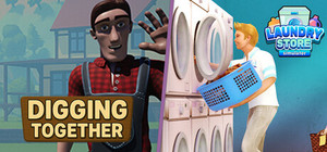 Digging in Laundry Store banner
