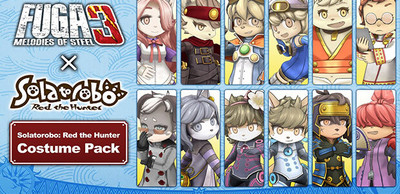Capa do Fuga: Melodies of Steel 3 - „Solatorobo: Red the Hunter”-Kostümpack