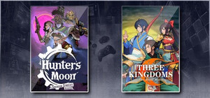 Hunter's Moon: A Sovereign Syndicate Adventure & Three Kingdoms: The Blood Moon banner
