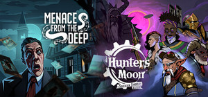 Menace from the Deep and Hunter's Moon: A Sovereign Syndicate Adventure banner
