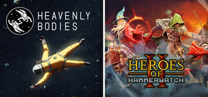 Heavenly Bodies + Heroes of Hammerwatch II banner