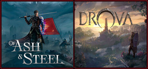 Of Ash and Steel + Drova - Forsaken Kin banner