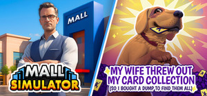 My Wife Threw Out My Card Collection (So I Bought a Dump to Find Them All) ⭐ + Mall Simulator banner