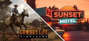 Sunset Cowboy banner