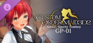 CUSTOM ORDER MAID 3D2 Active, Sporty Tomboy GP-01 banner