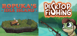 Ropuka's Idle Island X Desktop Fishing — Idle Frogs Bundle banner