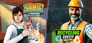 Comic Book in Recycling Center banner