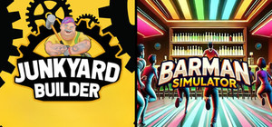 Barman and Junkyard Builder banner