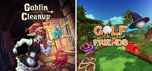 Goblin Cleanup + Golf With Your Friends banner