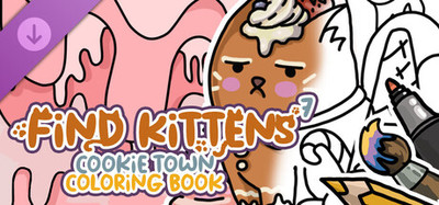 HIDDEN CATS 7: Cookie Town - Coloring Book